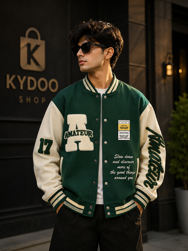 Amateur Varsity Jacket – Premium Streetwear Collection