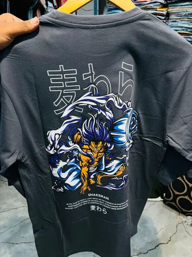 Kydoo Snakeman Oversized Anime T-Shirt